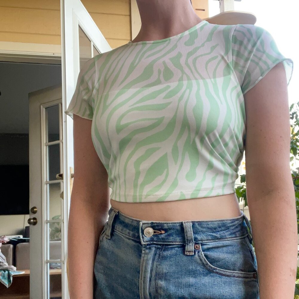 Animal Print Top